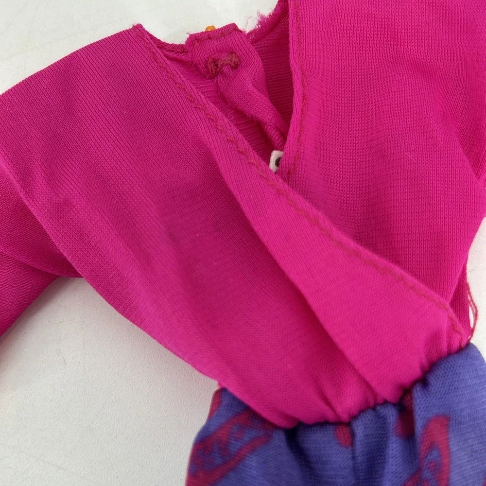 Vintage Barbie Pantsuit #7904‎ Fashion Fun Purple Pink 1980s Jumpsuit Original
